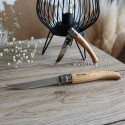 Deux couteaux OPINEL avec manche en bois d'olivier