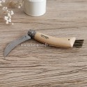 Couteau Opinel à champignon avec brosse