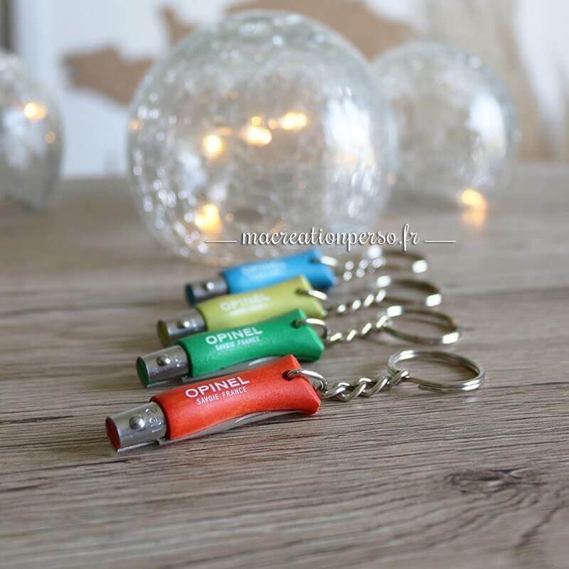 Petit opinel n 2 porte clé couteau à personnaliser