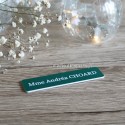 Plaque avec Nom et Prénom pour boîte aux lettres personnalisée