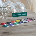 Plaque boîte aux lettres personnalisée et ses coloris disponibles