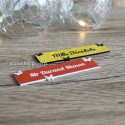 Plaque boîte aux lettres prénom avec papillons