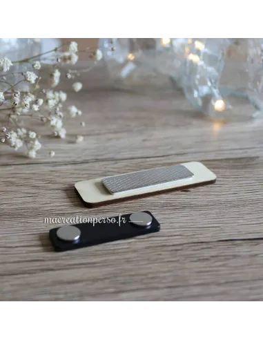 Aimant magnétique pour nos badges avec logo