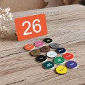 Plaque boite aux lettres 2 chiffres couleurs disponibles
