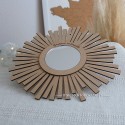 Miroir design en bois personnalisé Made In France