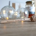 Cuillère à miel personnalisée en bois 	
