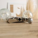 Flasque en inox avec son bouchon ouvert