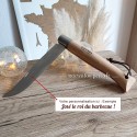 Couteau opinel N 13 couteau géant avec exemple de gravure