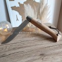Couteau opinel N 13 en bois brut ouvert