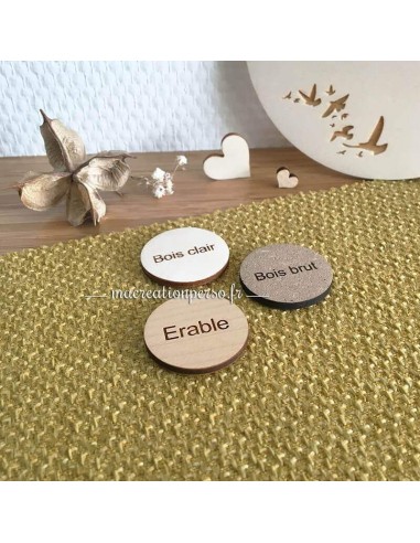 Trois couleurs au choix pour la création oeuf de pâque en bois