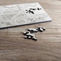 Îles pour carte du monde en bois