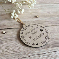 Accessoire de Noël personnalisé Mon premier Noël 