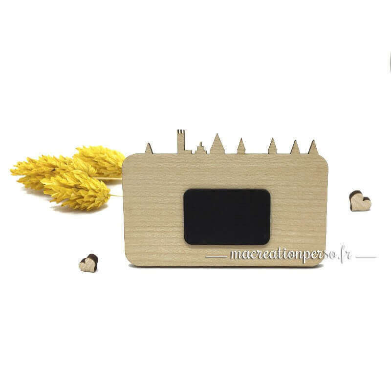 Aimant du magnet Carcassonne en bois 
