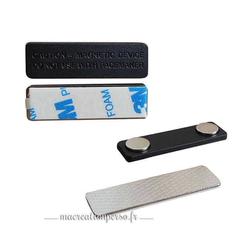 Aimant pour badge attache magnétique