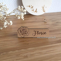 Badge personnalisable pour fleuriste