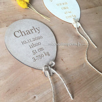 Cadeau de naissance pour chambre enfant personnalisé