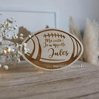 Carte de naissance rugby