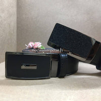 Ceinture automatique en cuir sans trous - Ceinture gravée et personnalisée - macreationperso