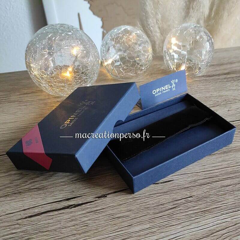 Coffret Opinel padouk n° 8 du couteau 