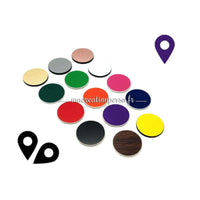 Coloris disponibles jeton Map pour carte du monde en bois personnalisée