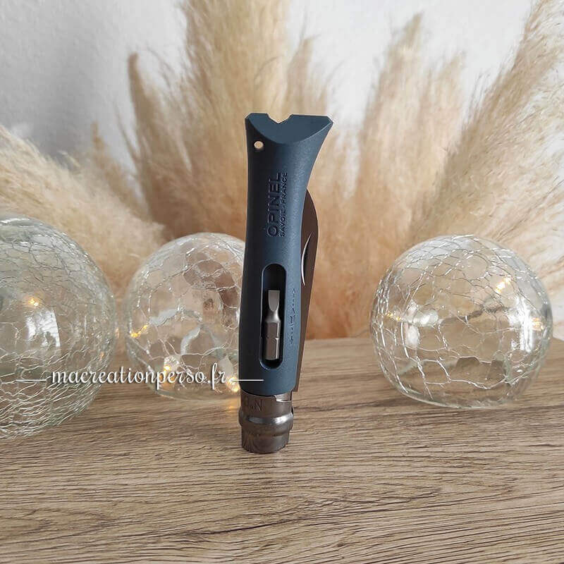 Couteau multifonction bricolage Opinel n 9 gris