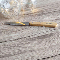 Couteau Opinel cranté 113 manche bois