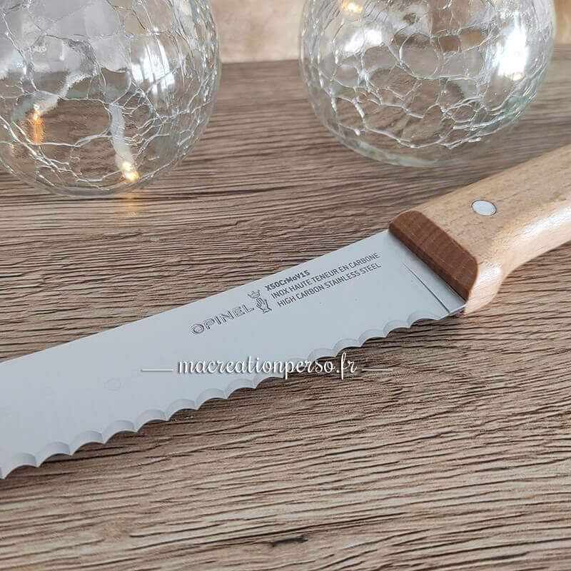 Couteau à pain manche bois Opinel N° 116