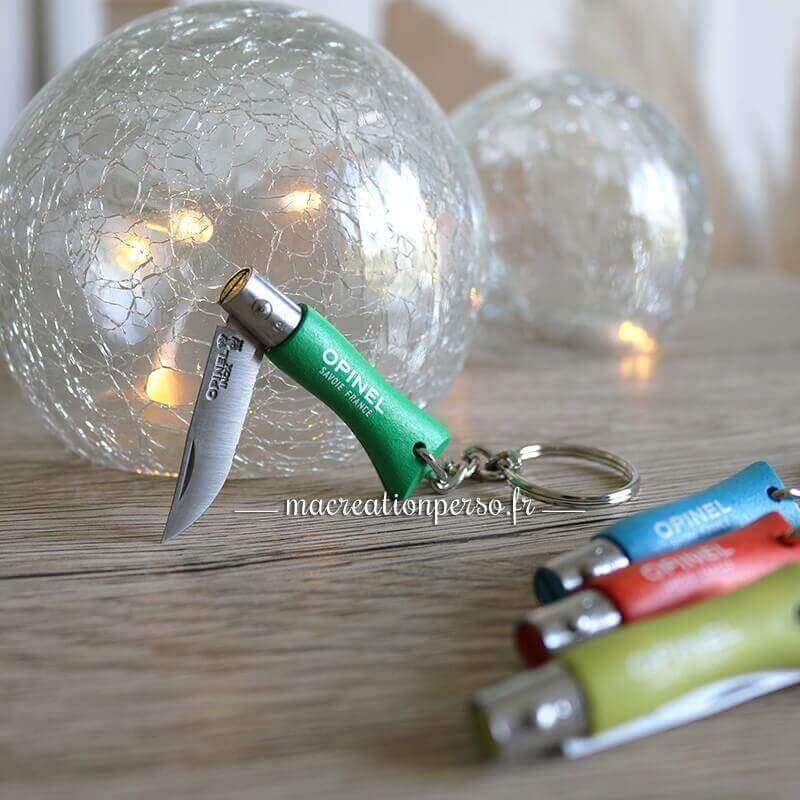 Couteau porte clé opinel n° 2 personnalisé