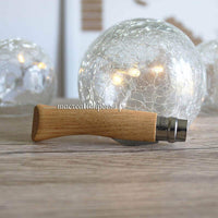  Couteau spécial châtaigne Opinel N° 7 personnalisé ail dénoyautage avec virobloc 