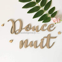 Déco murale en bois made in France personnalisable