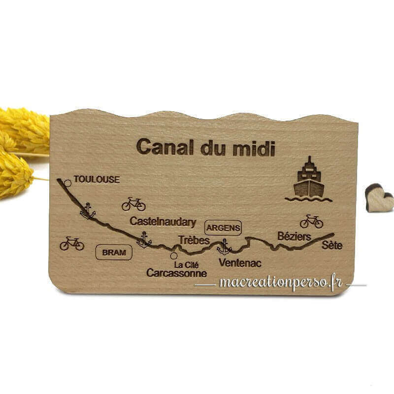 Magnet frigo canal du midi