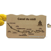 Magnet frigo canal du midi