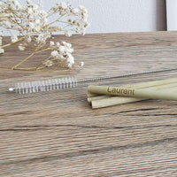 Paille bambou maison personnalisable