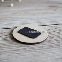 Partie aimanté du magnet en bois
