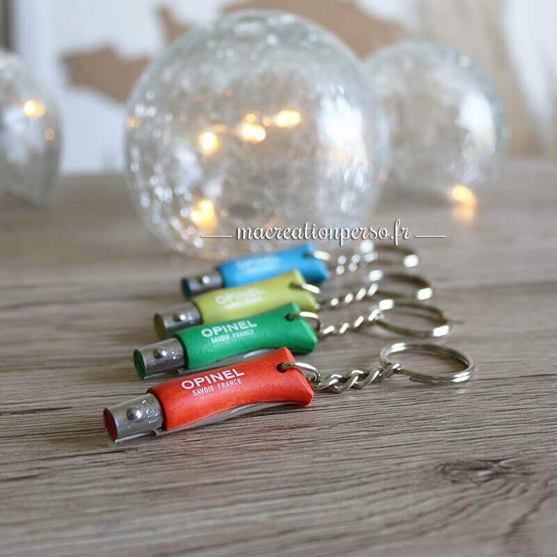 Petit opinel n 2 porte clé couteau à personnaliser