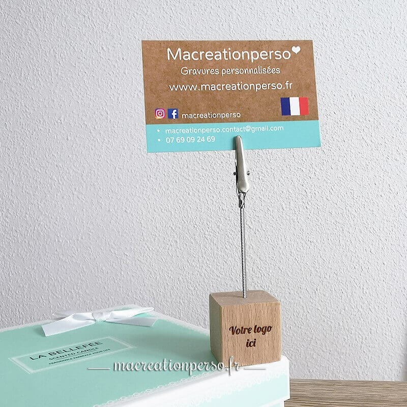 Porte photo à pince personnalisable