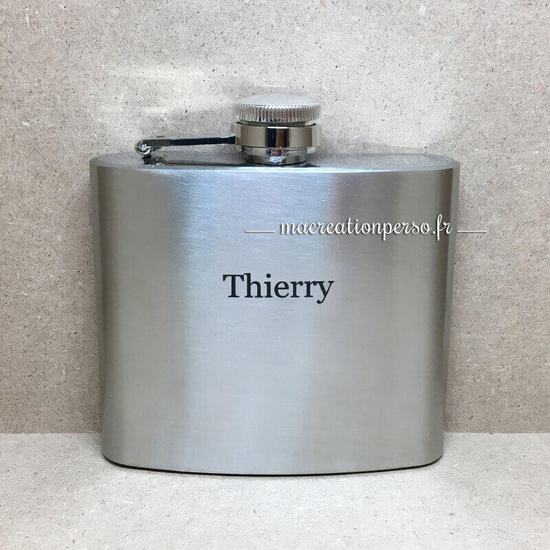 Récipient personnalisé en inox avec prénom gravé