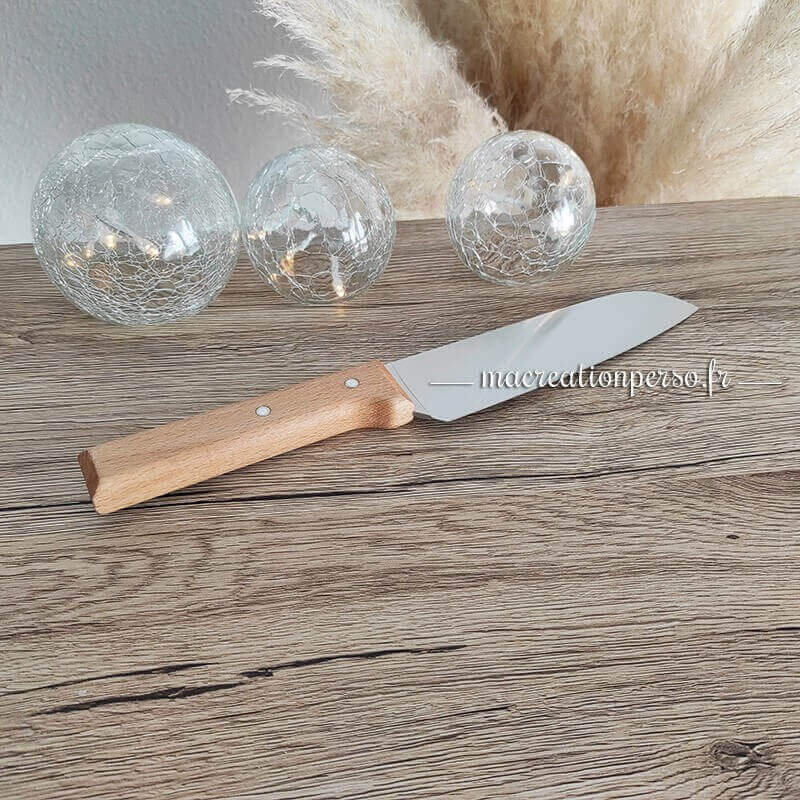 Santoku couteau Opinel personnalisé numéro 119