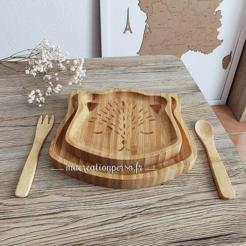 Set de table personnalisé thème ourson