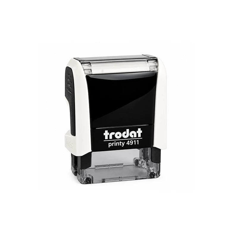 Tampon encreur automatique Trodat Printy 4911 blanc et noir