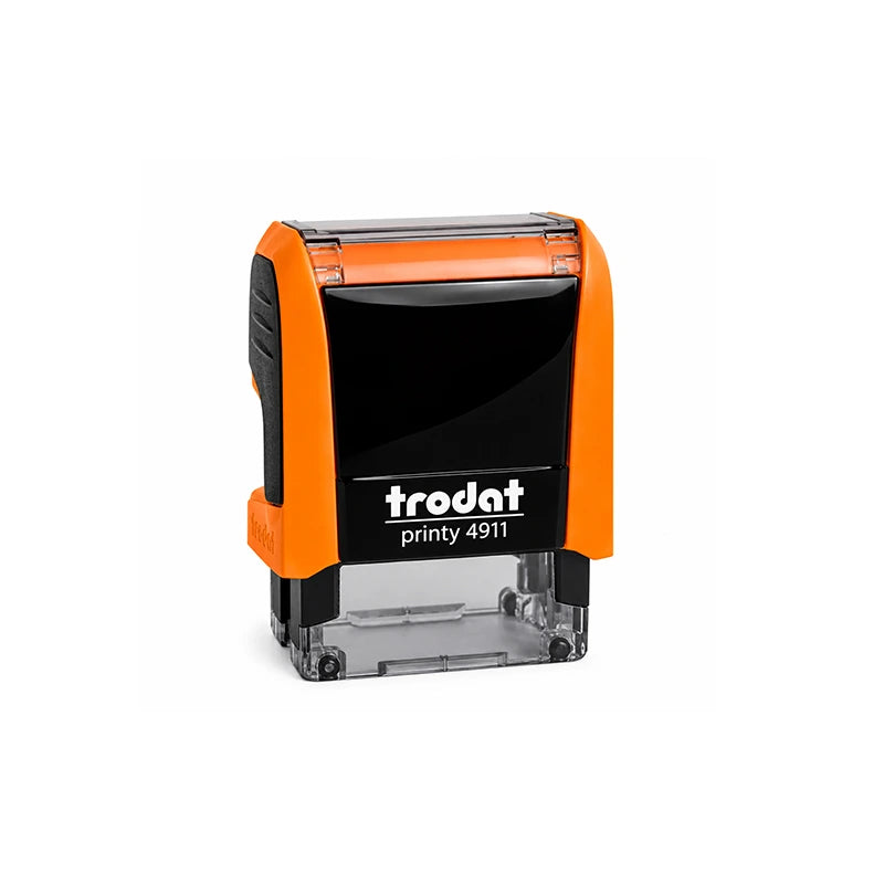 Tampon encreur automatique Trodat Printy 4911 orange et noir