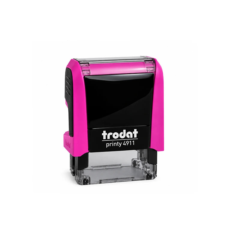 Tampon encreur automatique Trodat Printy 4911 rose et noir