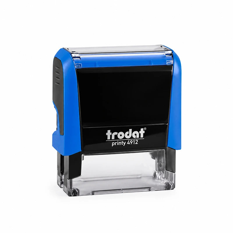 Tampon encreur automatique Trodat Printy 4912 bleu et noir
