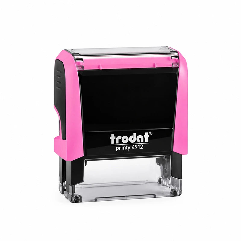 Tampon encreur automatique Trodat Printy 4912 rose et noir
