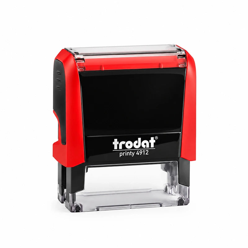 Tampon encreur automatique Trodat Printy 4912 rouge et noir