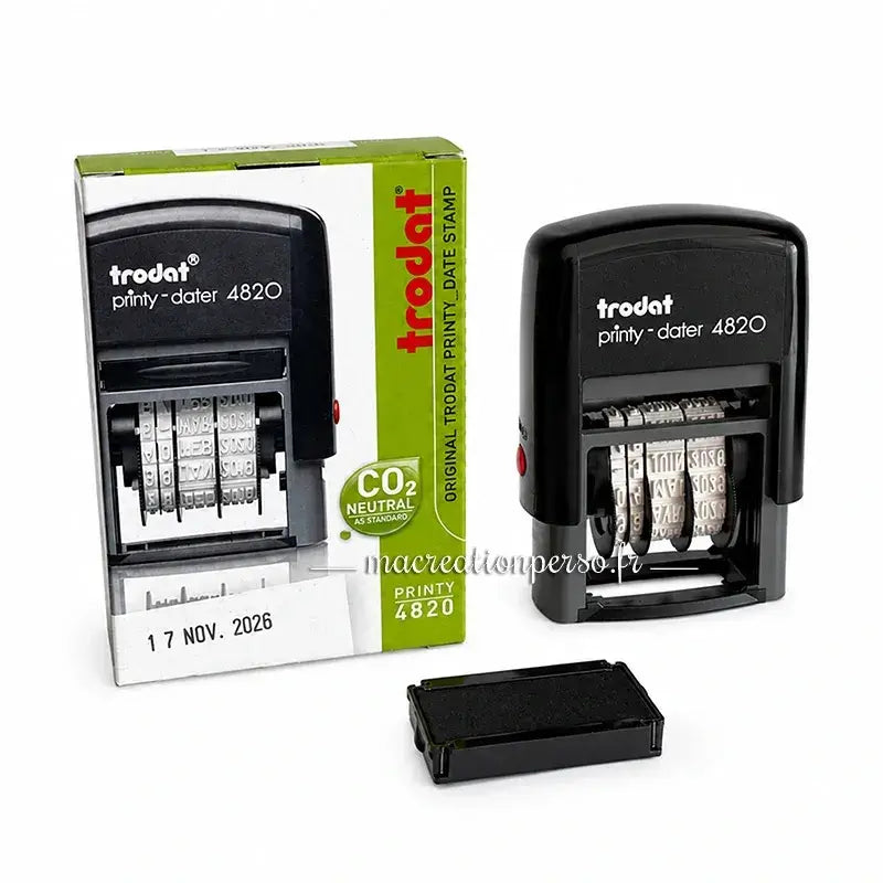 Utilisation du tampon dateur Trodat 4820 pour documents professionnels